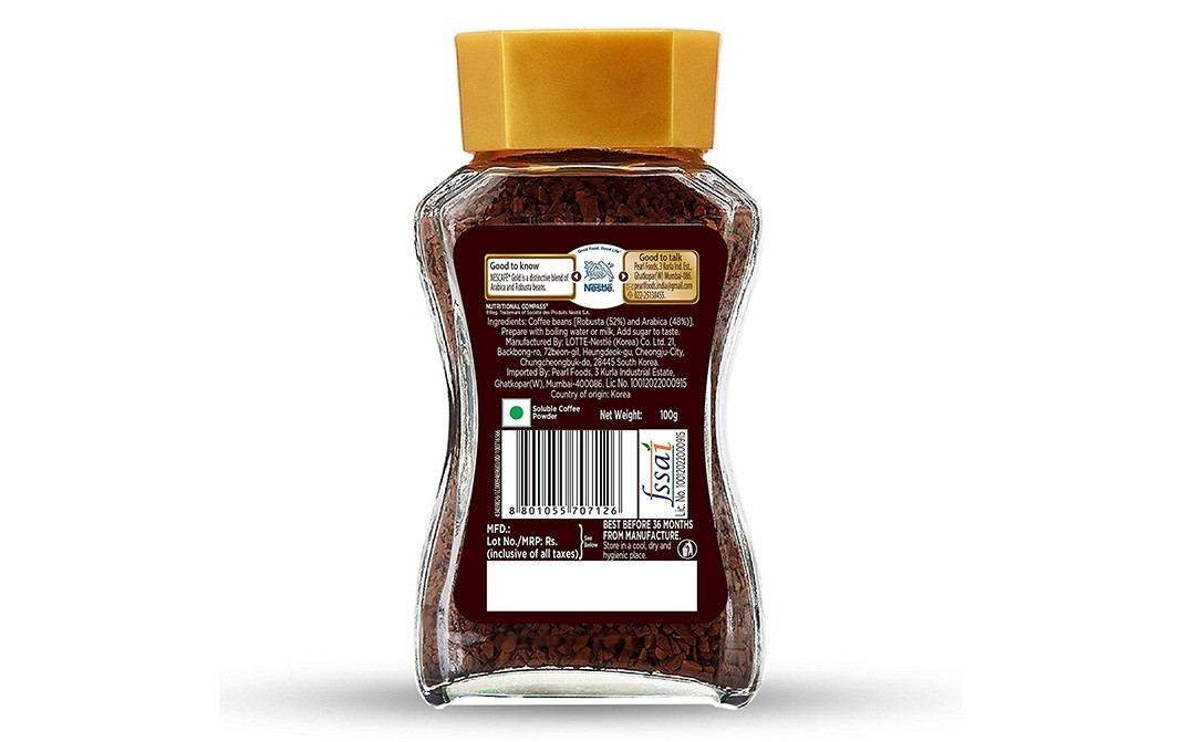 Nescafe Gold Blend    Glass Bottle  100 grams